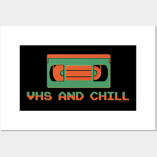 VHS AND CHILL V1 Posters and Art